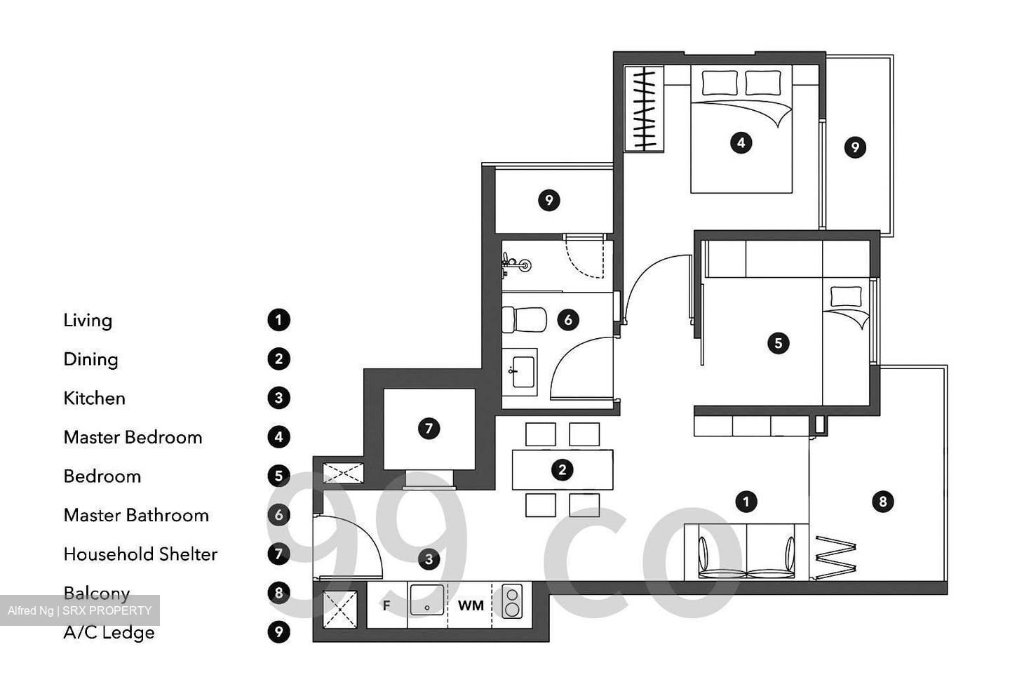 Okio (D12), Apartment #624991551
